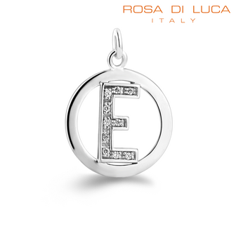 Rosa di Luca letter collier