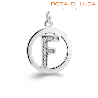 Rosa di Luca letter collier