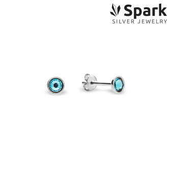 Spark - Pinpoint studs - Light Turquoise