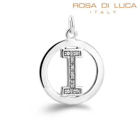 Rosa di Luca letter collier