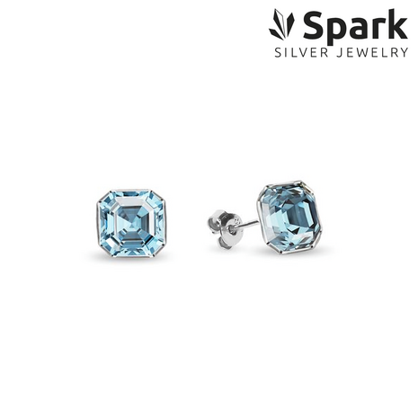 Spark - Imperial studs - Aquamarine